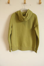 Carhartt Relaxed Fit Green Blue Logo Hoodie | S