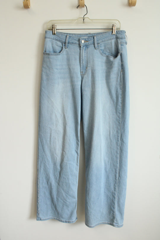 Old Navy Wow Wide Leg High-Rise Jeans | 8