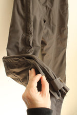 Berne Gray Mesh Lined Heavyweight Pants with Suspenders and Side Zipper | 40 X 32