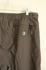 Berne Gray Mesh Lined Heavyweight Pants with Suspenders and Side Zipper | 40 X 32