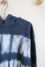 NEW Wonder Nation Blue Tie-Dyed Hoodie | Youth M (7/8)