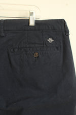 New Dry Goods Supply Navy Blue Cotton Shorts | 38