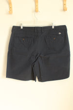 New Dry Goods Supply Navy Blue Cotton Shorts | 38