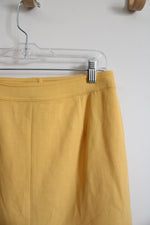 NEW Tommy Hilfiger Yellow Skirt | 6