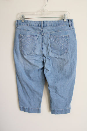 Gloria Vanderbilt Jordyn Denim Capris | 10 Petite