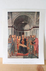 Madonna And Child With Saints And Angels Piero Della Francesca The Brera Gallery, Milan Print