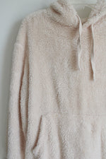 SO Cream Sherpa Hoodie | M