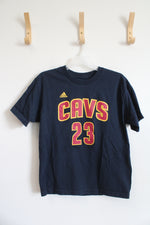 Adidas Cavs #23 James Navy The Go-To Tee | Youth XL (18)
