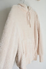 SO Cream Sherpa Hoodie | M