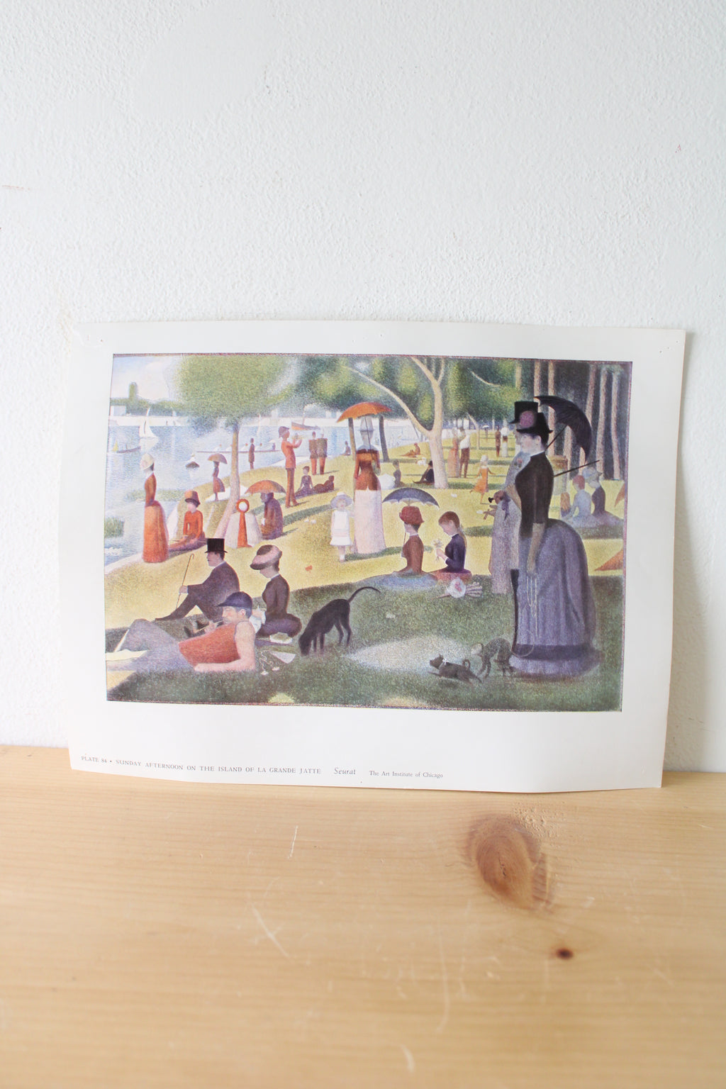 Sunday Afternoon On The Island Of La Grande Jatte Seurat The Art Institute Of Chicago Print