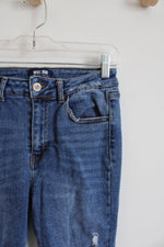 Wax Jean Distressed Skinny Jeans | 7/28