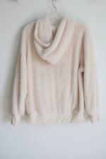SO Cream Sherpa Hoodie | M