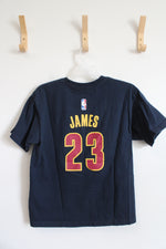 Adidas Cavs #23 James Navy The Go-To Tee | Youth XL (18)