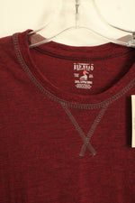 NEW Redhead Dark Red with Gray Stitching T-shirt | 2XL
