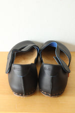 The Art Company Spanish Strap Closed Toe Sandal In Napa Black | Size 38