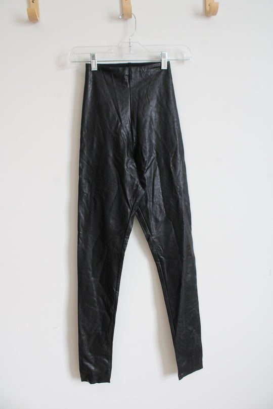 NEW Commando Black Faux Leather Leggings | XS