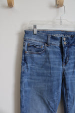 American Eagle Super Low-Rise Flare Jeans | 8 Short