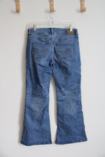 American Eagle Super Low-Rise Flare Jeans | 8 Short