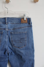 American Eagle Super Low-Rise Flare Jeans | 8 Short
