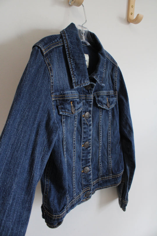 Cherokee Dark Wash Jean Jacket | Youth L (10/12)