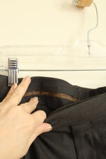 NEW Savane Gray Pleated Dress Pants | 36 X 34