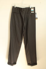NEW Savane Gray Pleated Dress Pants | 36 X 34