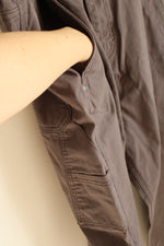 Aeropostale Gray Cotton Canvas Carpenter Pants | 38 X 30