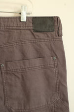 Aeropostale Gray Cotton Canvas Carpenter Pants | 38 X 30