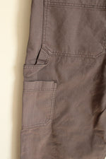 Aeropostale Gray Cotton Canvas Carpenter Pants | 38 X 30