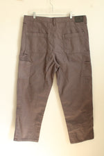 Aeropostale Gray Cotton Canvas Carpenter Pants | 38 X 30