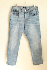 True Religion Gino Relaxed Slim Light Wash Jeans | 33 x 31