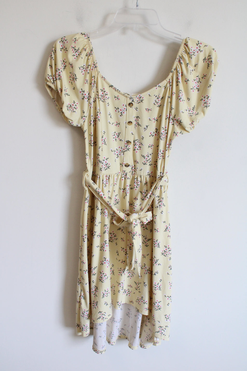 No Boundaries Yellow Floral Dress | M