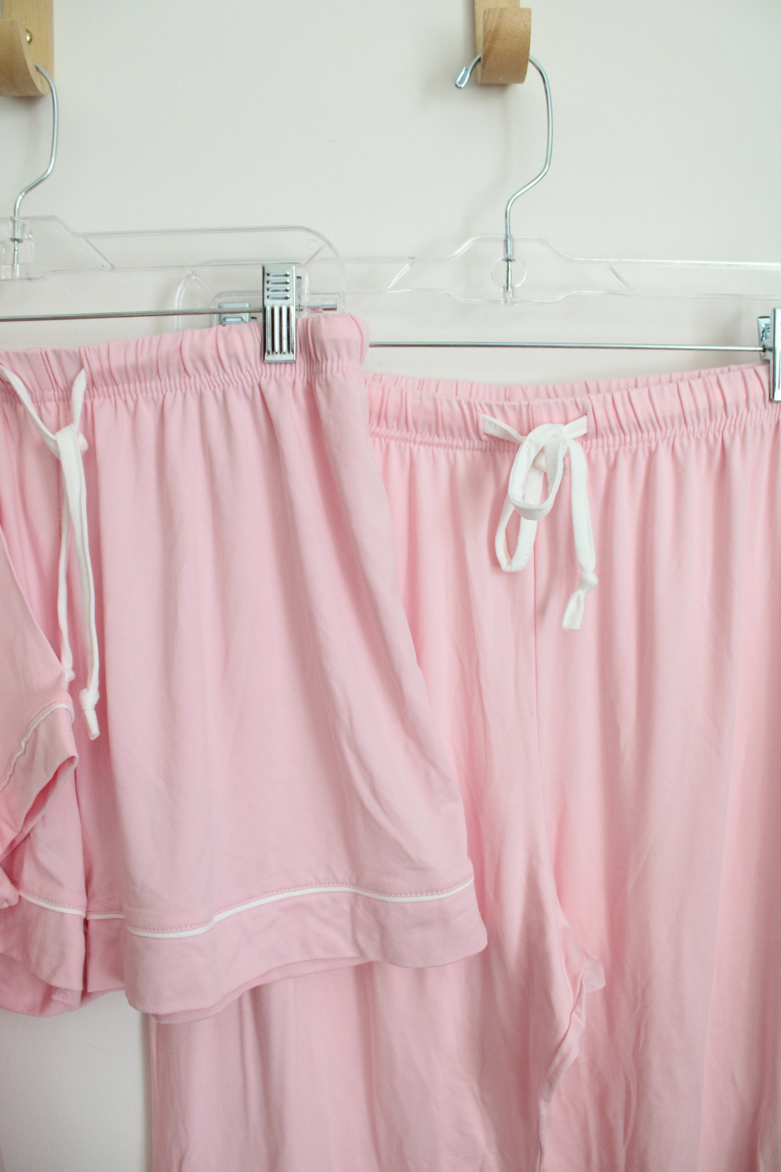 Born Bubble Gum Pink Soft Pajama 3-Piece Set | L