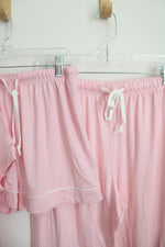 Born Bubble Gum Pink Soft Pajama 3-Piece Set | L