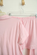 Born Bubble Gum Pink Soft Pajama 3-Piece Set | L