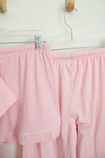 Born Bubble Gum Pink Soft Pajama 3-Piece Set | L