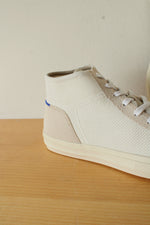 Rothy's White Beige Knit High Top Sneaker | Women's Size 10.5