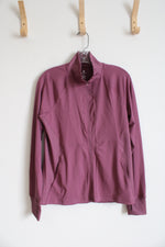 Apana Dusty Purple Athletic Jacket | M