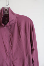 Apana Dusty Purple Athletic Jacket | M