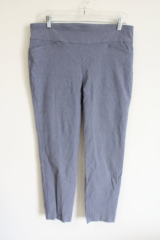 Van Heusen Stretch Blue Trouser Pants | 14 Short
