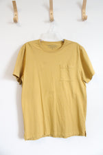 Banana Republic Yellow Cotton Authentic Tee | M