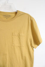 Banana Republic Yellow Cotton Authentic Tee | M