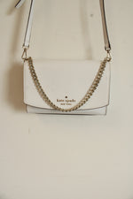 Kate Spade White Carson Convertible Crossbody Purse