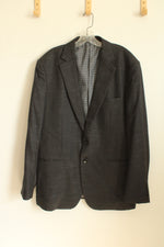 Tahari Gray Tweed Button Front Suit Jacket Blazer | 2XL