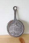 Baerricks Fersommling 1981 Cast Iron Trivet