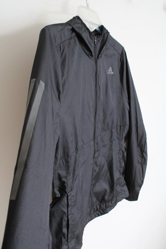 Adidas Black Lightweight Jacket | M