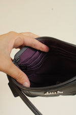 Coach Y2K Slate Gray Shimmer Wristlet