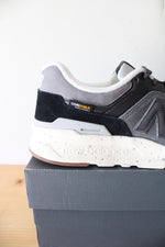 NEW New Balance Classics Black White Cement CorDura Sneakers