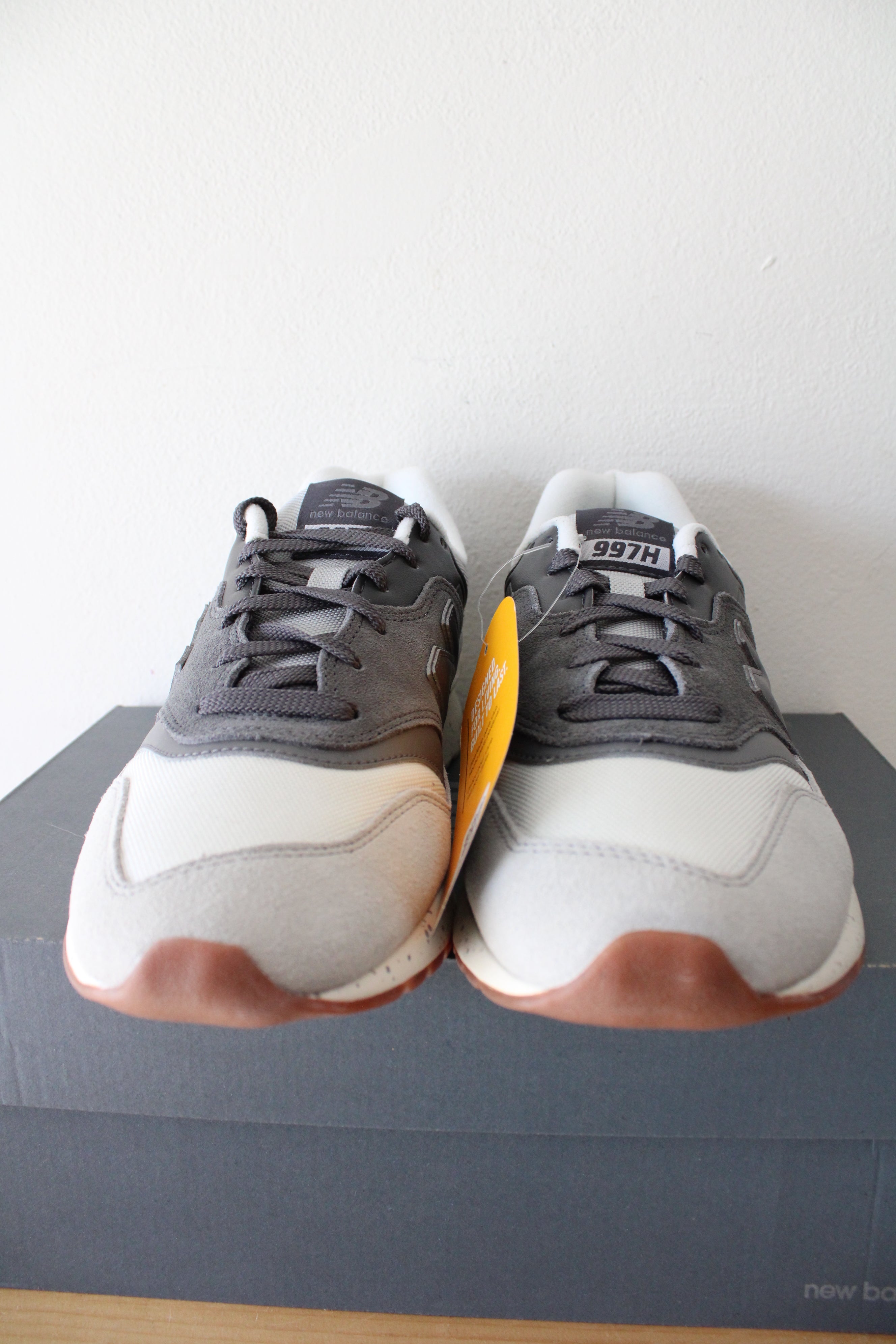NEW New Balance Classics Black White Cement CorDura Sneakers