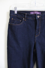 Gloria Vanderbilt Amanda Dark Wash Jeans | 6 Short